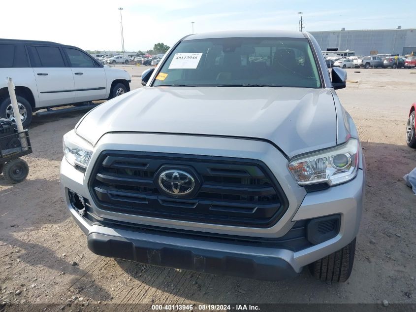 2019 Toyota Tacoma Sr VIN: 5TFAX5GN7KX155993 Lot: 40113946