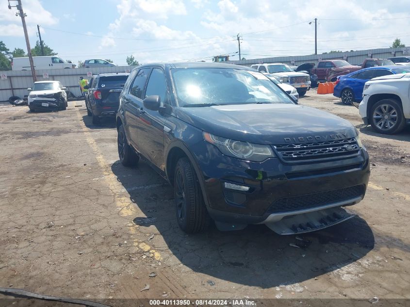 VIN SALCR2BG0GH568505 2016 Land Rover Discovery, Sp... no.1