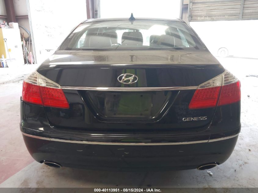 2009 Hyundai Genesis 3.8 VIN: KMHGC46E09U034974 Lot: 40113951