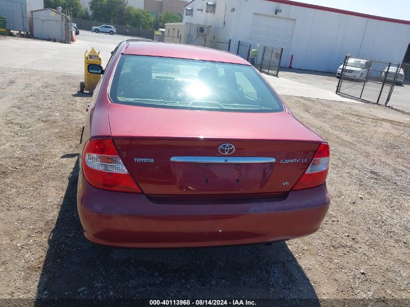 4T1BF30K544063325 2004 Toyota Camry Le/Xle/Se