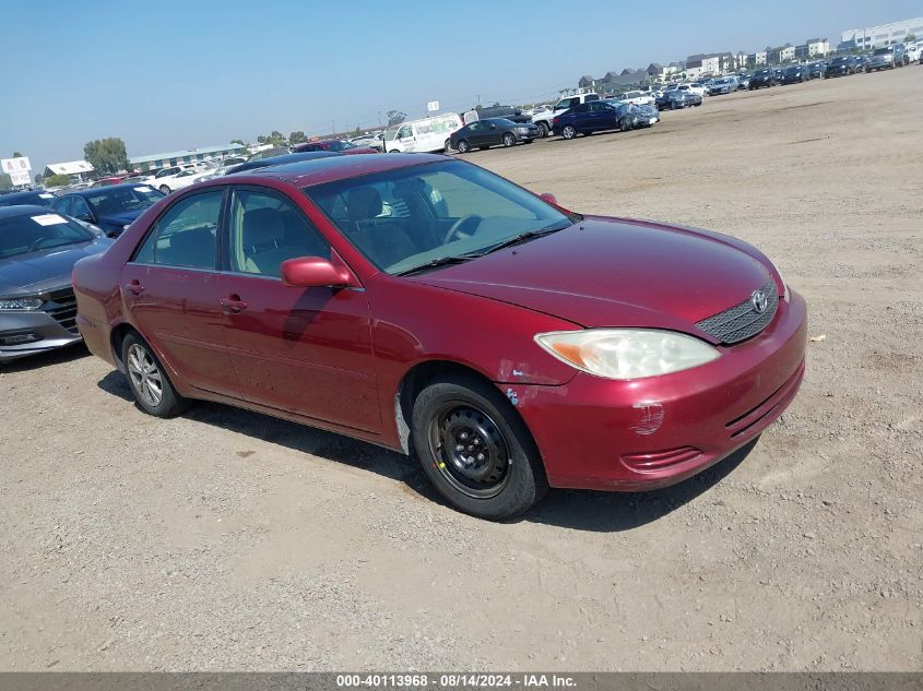 4T1BF30K544063325 2004 Toyota Camry Le/Xle/Se