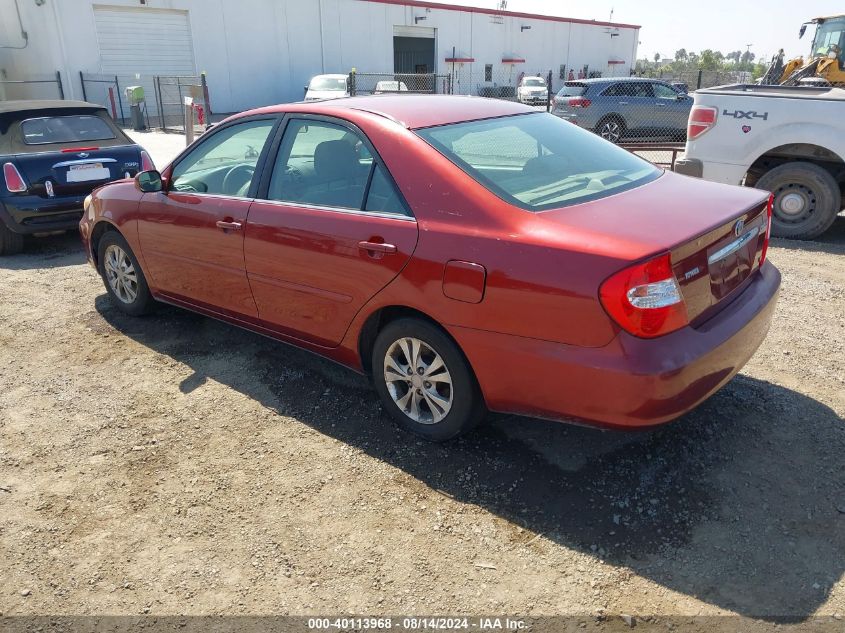 4T1BF30K544063325 2004 Toyota Camry Le/Xle/Se