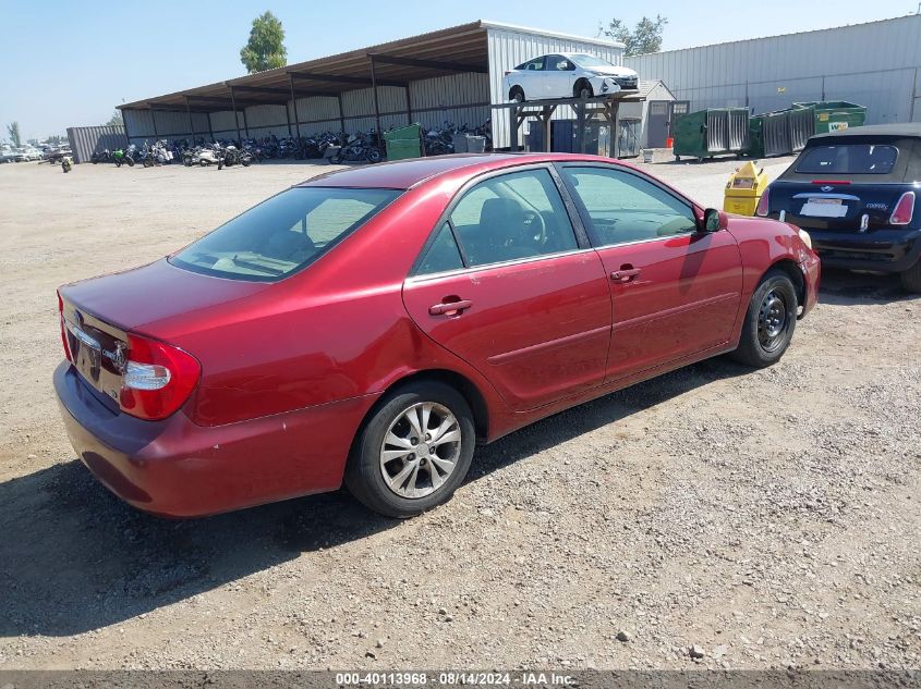 4T1BF30K544063325 2004 Toyota Camry Le/Xle/Se