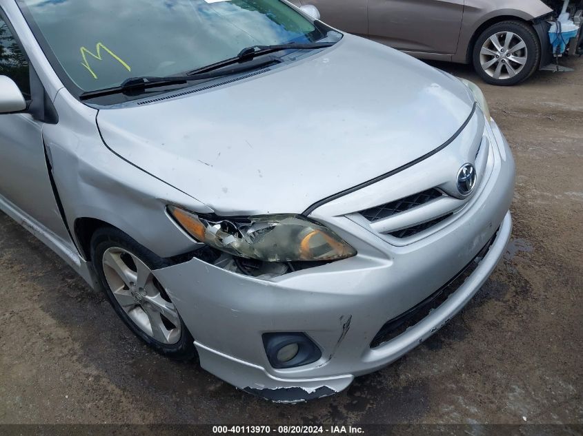 2011 Toyota Corolla S VIN: 2T1BU4EE7BC605800 Lot: 40113970