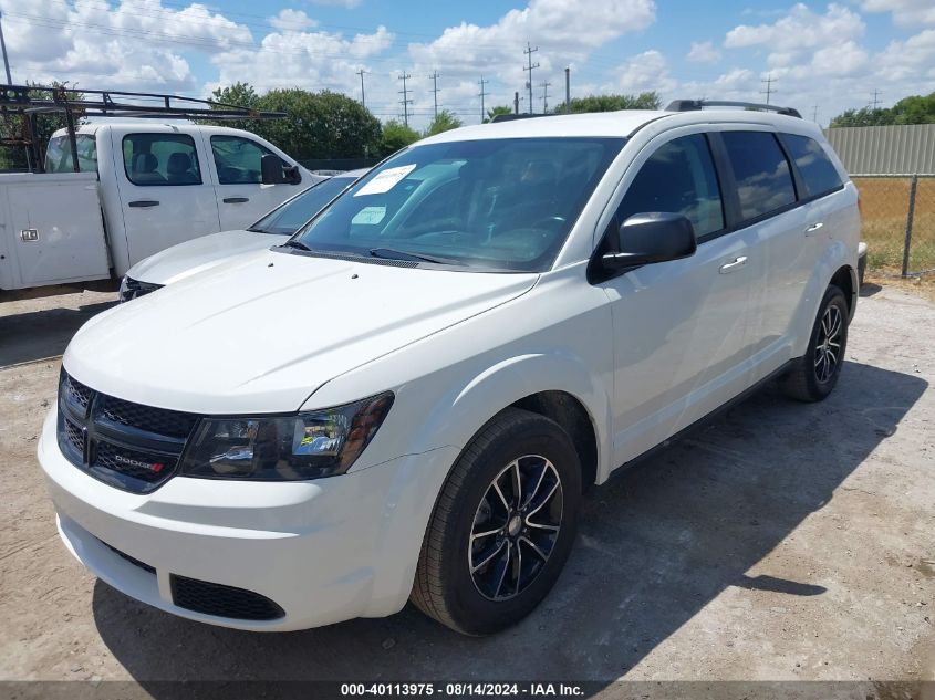 2018 Dodge Journey Se VIN: 3C4PDCAB3JT352949 Lot: 40113975