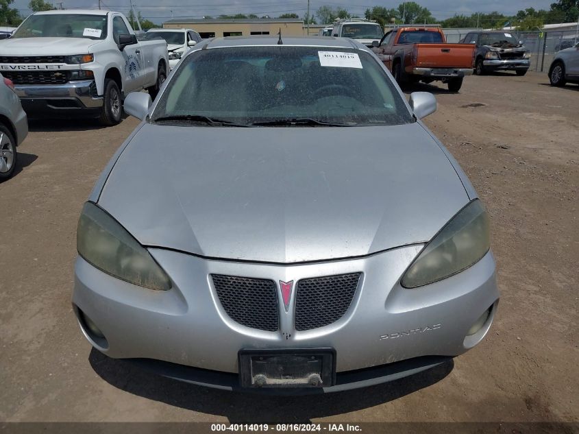 2004 Pontiac Grand Prix Gtp VIN: 2G2WR524141305213 Lot: 40114019