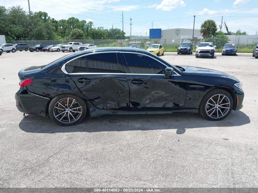 2021 BMW 330I VIN: 3MW5R1J07M8B49983 Lot: 40114053