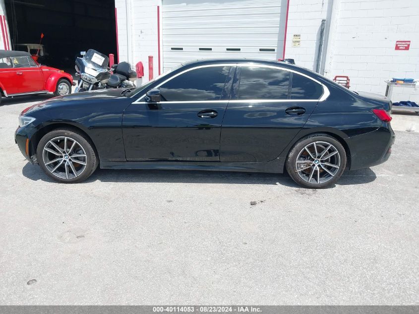 2021 BMW 330I VIN: 3MW5R1J07M8B49983 Lot: 40114053