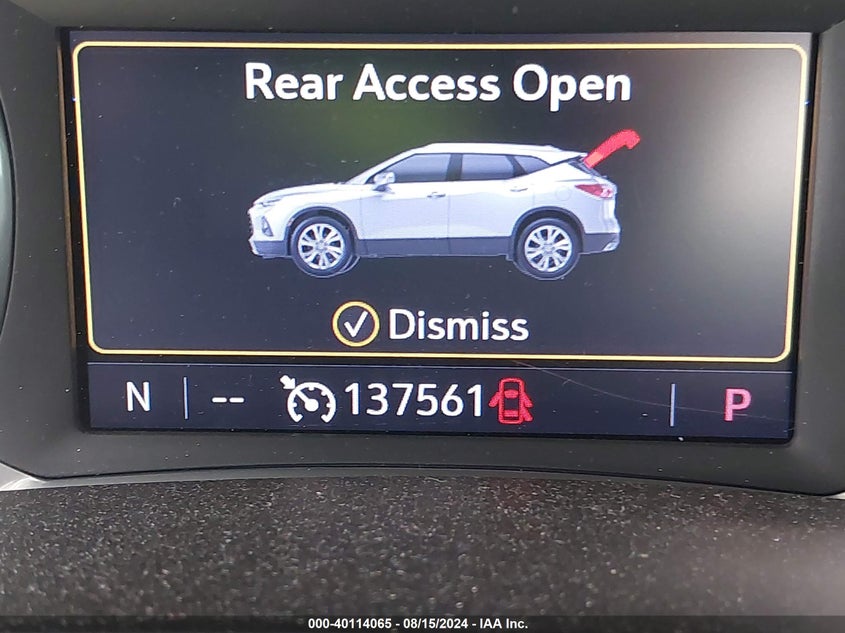 2019 CHEVROLET BLAZER - 3GNKBDRS9KS604907