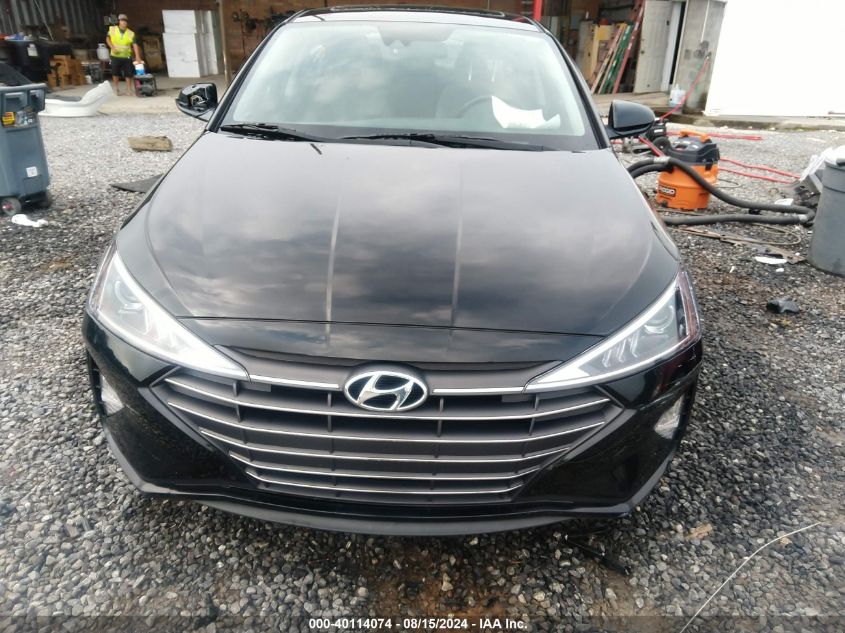 2019 Hyundai Elantra Value Edition VIN: KMHD84LF6KU860221 Lot: 40114074