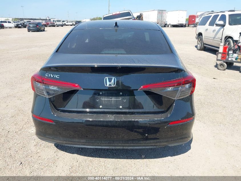 2023 Honda Civic Lx VIN: 2HGFE2F29PH536484 Lot: 40114077