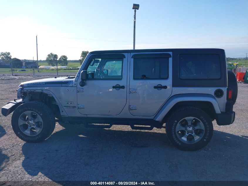 2018 Jeep Wrangler Jk Unlimited Sahara VIN: 1C4HJWEG7JL893986 Lot: 40114087