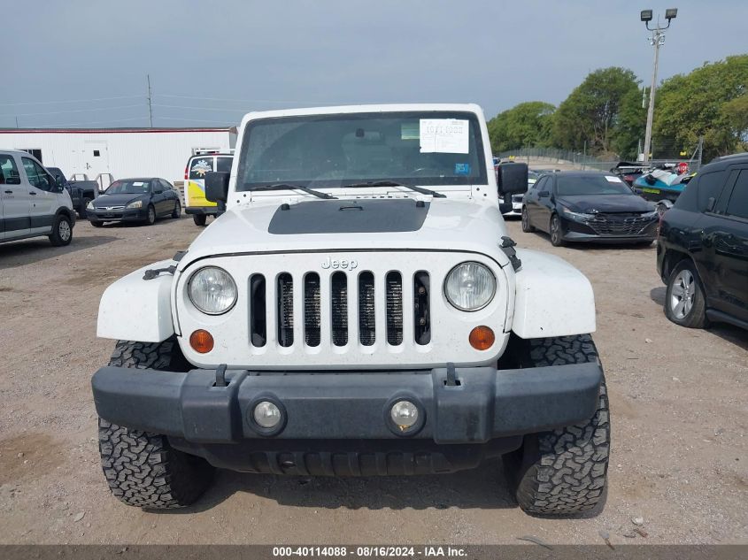 2012 Jeep Wrangler Unlimited Sahara VIN: 1C4BJWEG4CL161436 Lot: 40114088