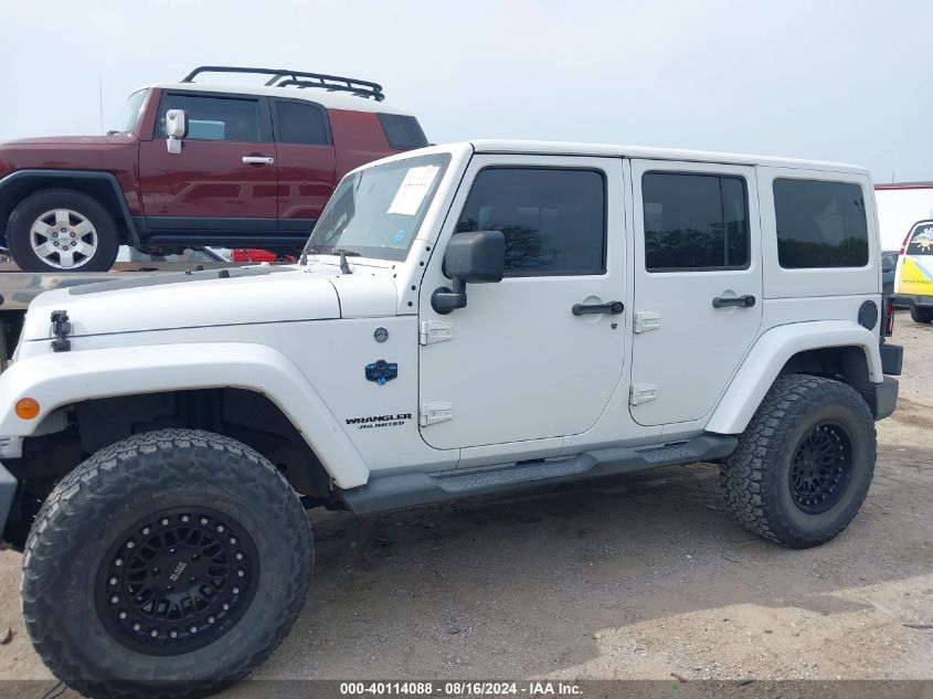 2012 Jeep Wrangler Unlimited Sahara VIN: 1C4BJWEG4CL161436 Lot: 40114088