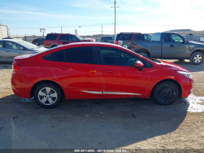 2018 Chevrolet Cruze Ls Auto VIN: 1G1BC5SM5J7126689 Lot: 40114092