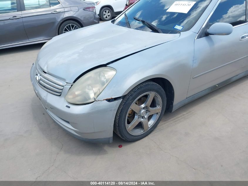 2003 Infiniti G35 Luxury Leather VIN: JNKCV51E83M014469 Lot: 40114120