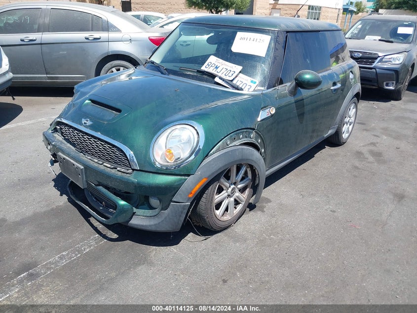 2013 Mini Hardtop Cooper S VIN: WMWSV3C59DT389368 Lot: 40114125