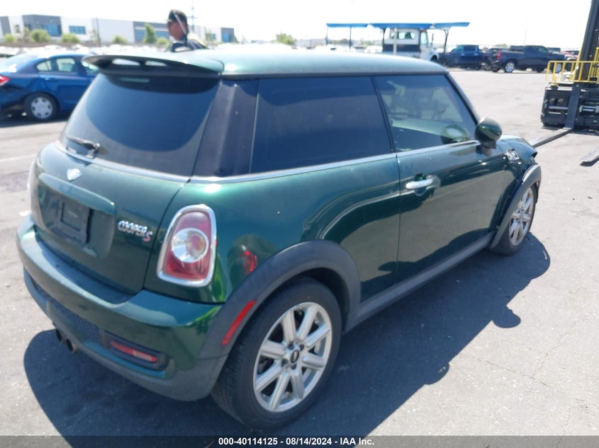 2013 Mini Hardtop Cooper S VIN: WMWSV3C59DT389368 Lot: 40114125