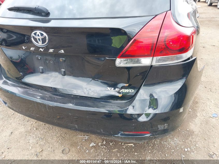 2013 Toyota Venza Le V6/Limited V6/Xle V6 VIN: 4T3BK3BB9D4093590 Lot: 40114147