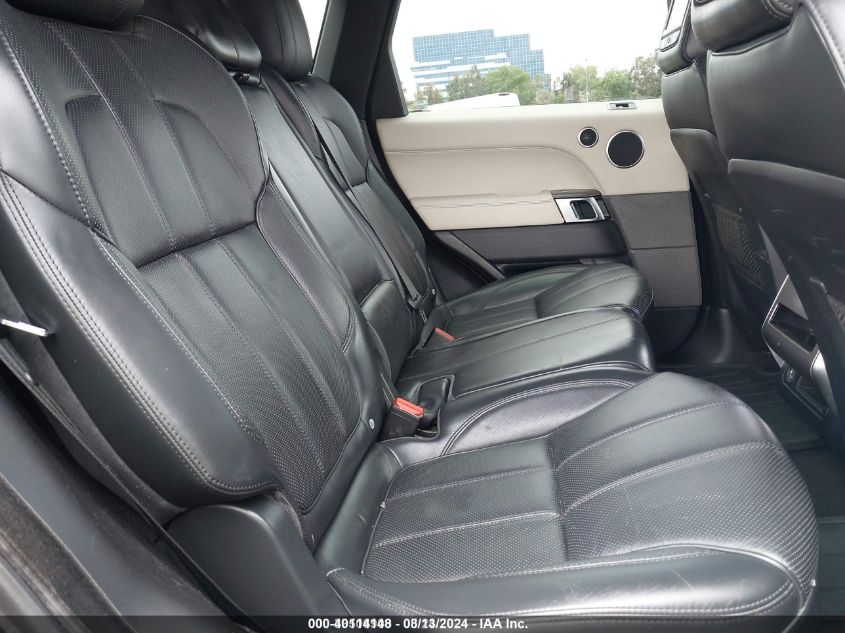 2014 Land Rover Range Rover Sport 3.0L V6 Supercharged Hse VIN: SALWR2WF7EA333779 Lot: 40114148