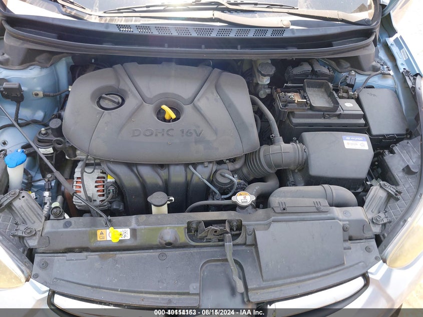 2012 Hyundai Elantra Limited (Ulsan Plant) VIN: KMHDH4AE5CU468519 Lot: 40114153