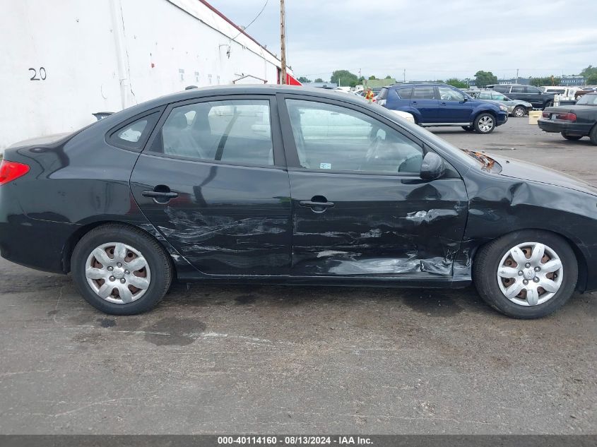 2007 Hyundai Elantra Gls/Limited/Se VIN: KMHDU46D77U222721 Lot: 40114160