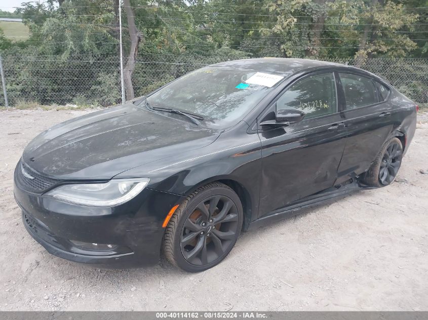 2015 Chrysler 200 S VIN: 1C3CCCBB4FN531139 Lot: 40114162