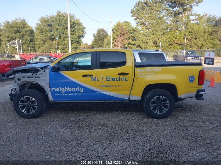 2021 Chevrolet Colorado Z71 VIN: 1GCGTDEN3M1107383 Lot: 40114176