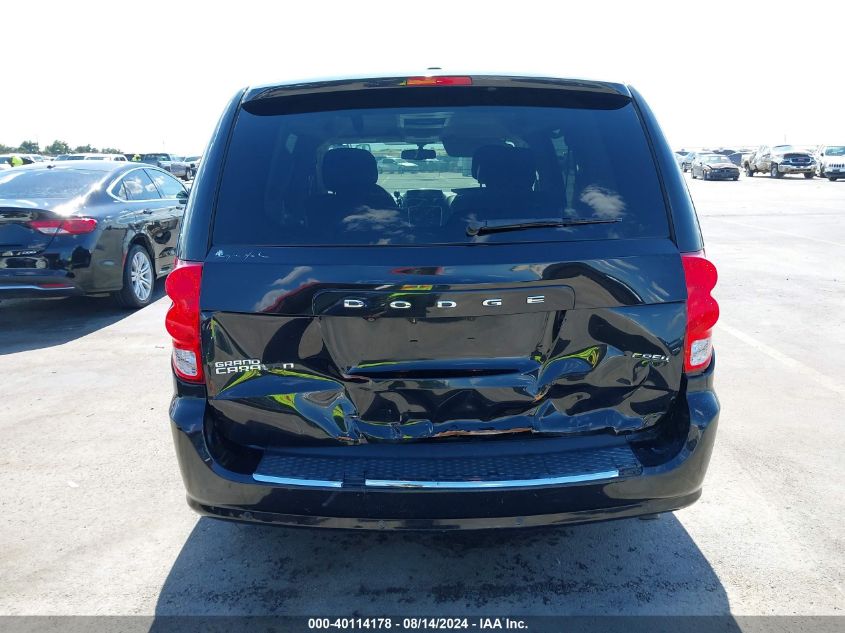 2013 Dodge Grand Caravan Crew VIN: 2C4RDGDG6DR613246 Lot: 40114178