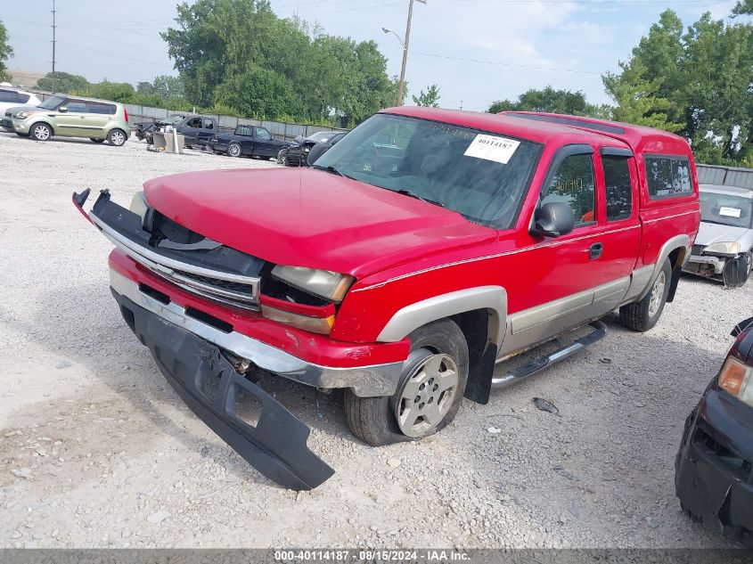 2006 Chevrolet Silverado K1500 VIN: 1GCEK19B26Z214583 Lot: 40114187