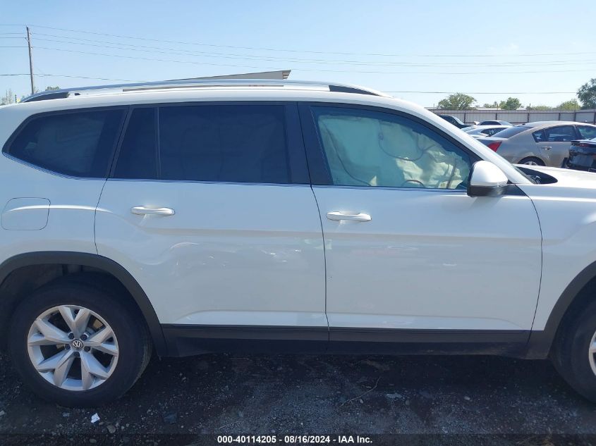 2019 Volkswagen Atlas 3.6L V6 Se VIN: 1V2DR2CA1KC565719 Lot: 40114205