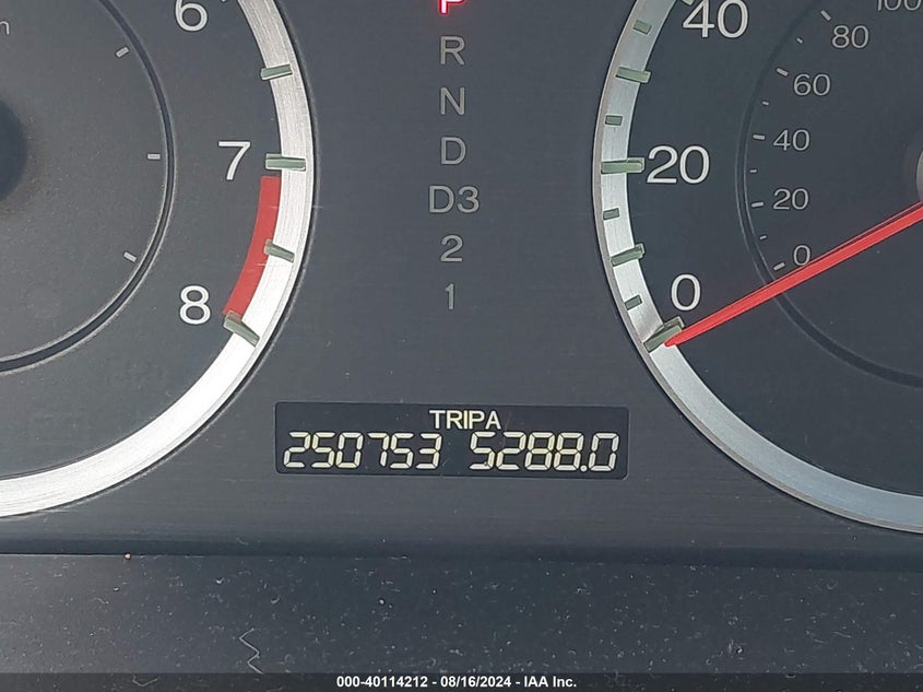 2010 Honda Accord 2.4 Ex VIN: 1HGCP2F71AA151743 Lot: 40114212