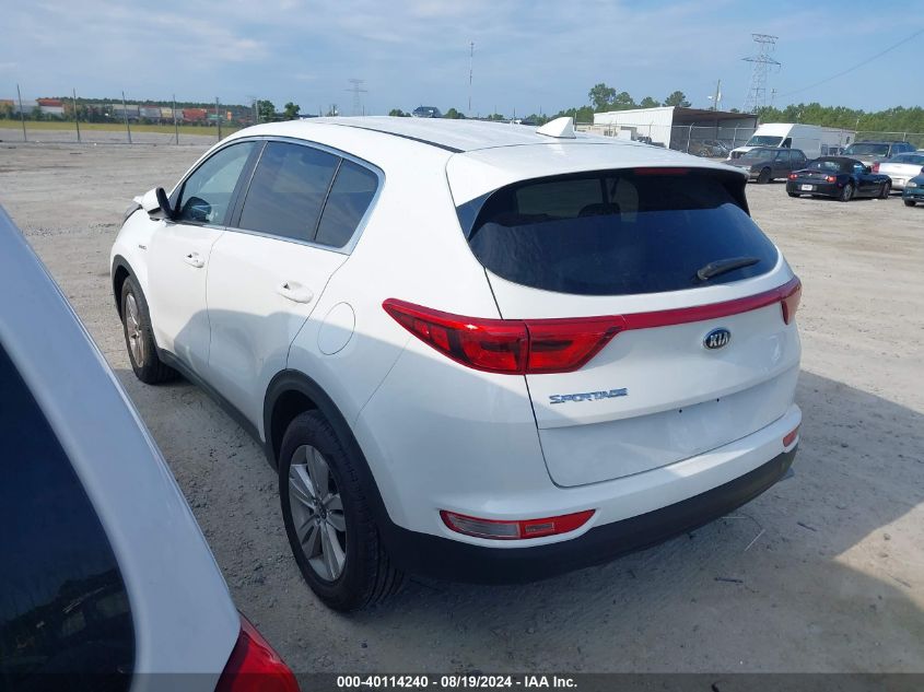 2019 Kia Sportage Lx VIN: KNDPMCAC5K7492046 Lot: 40114240