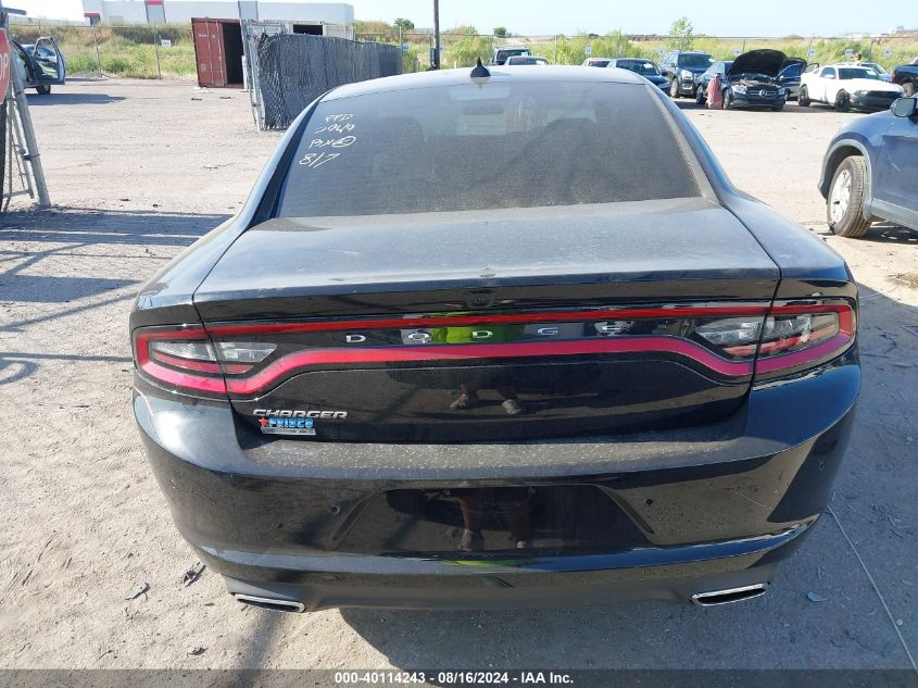 2023 Dodge Charger Sxt VIN: 2C3CDXBG4PH702949 Lot: 40114243