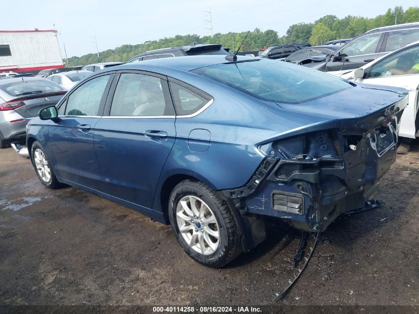 2018 FORD FUSION S - 3FA6P0G78JR226710