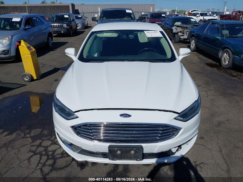 2017 Ford Fusion Titanium VIN: 3FA6P0K9XHR168151 Lot: 40114263