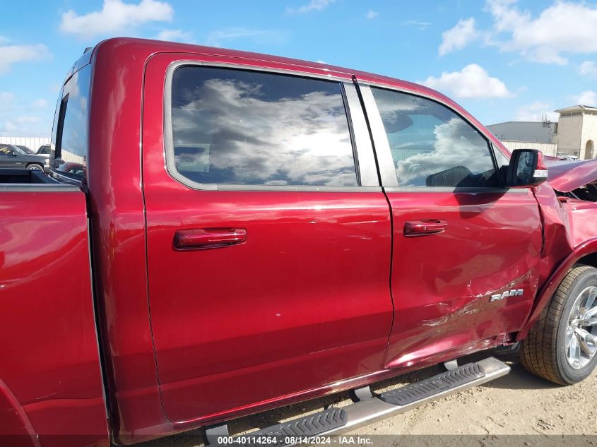 2022 Ram 1500 Laramie 4X4 5'7 Box VIN: 1C6SRFJT3NN138031 Lot: 40114264