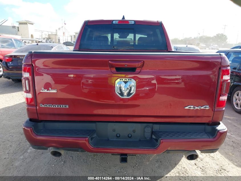 2022 Ram 1500 Laramie 4X4 5'7 Box VIN: 1C6SRFJT3NN138031 Lot: 40114264