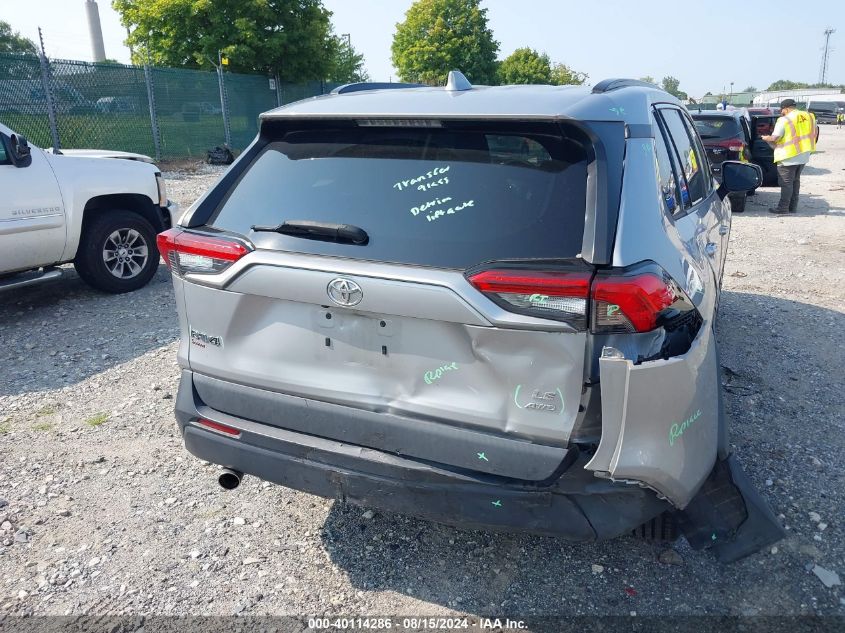 2020 Toyota Rav4 Le VIN: 2T3F1RFV5LW091376 Lot: 40114286