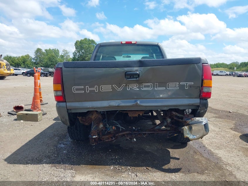2002 Chevrolet Silverado 1500 Ls VIN: 2GCEK19V021213753 Lot: 40114291