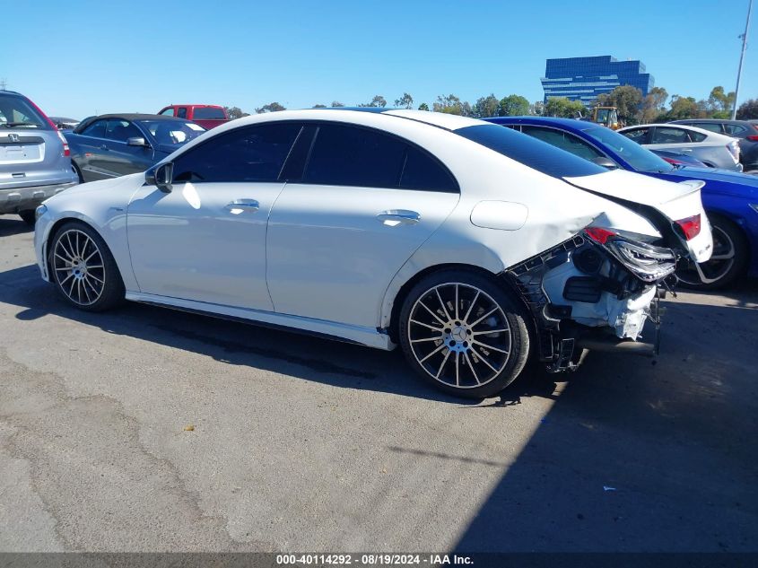 W1K5J5BBXNN263644 2022 Mercedes-Benz Amg Cla 35 4Matic