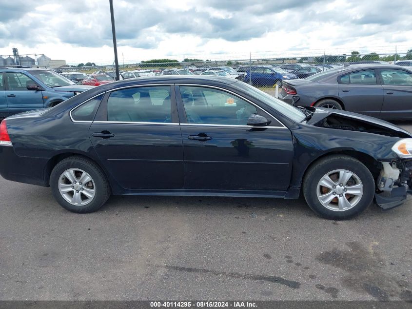 2012 Chevrolet Impala Ls VIN: 2G1WA5E37C1119754 Lot: 40114295