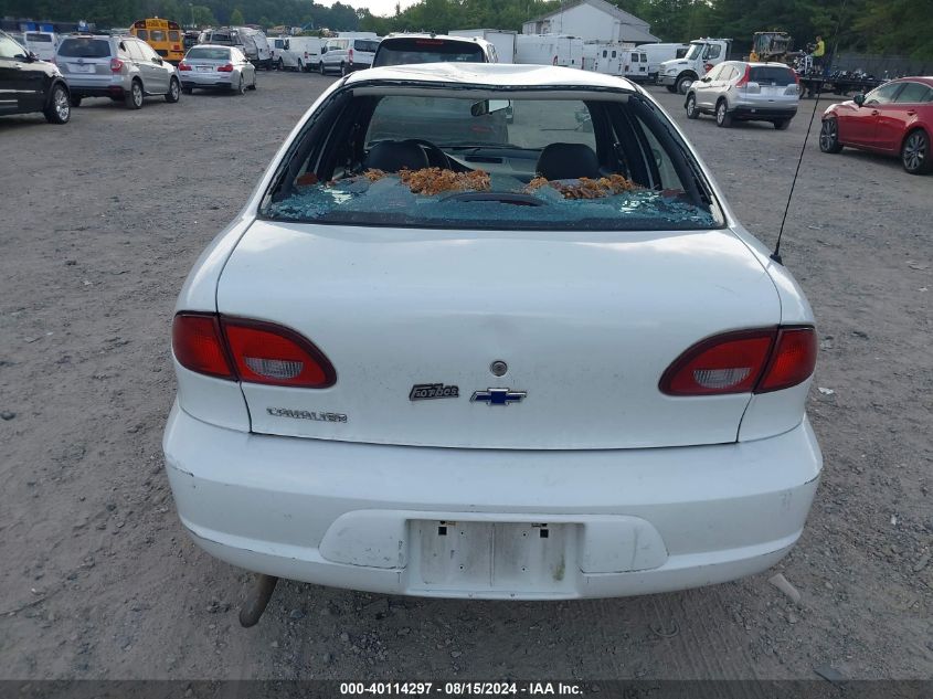 2001 Chevrolet Cavalier VIN: 1G1JC524817402861 Lot: 40114297