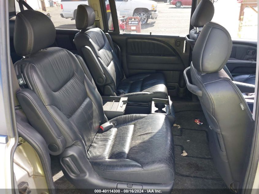 2005 Honda Odyssey Touring VIN: 5FNRL38825B055715 Lot: 40114300