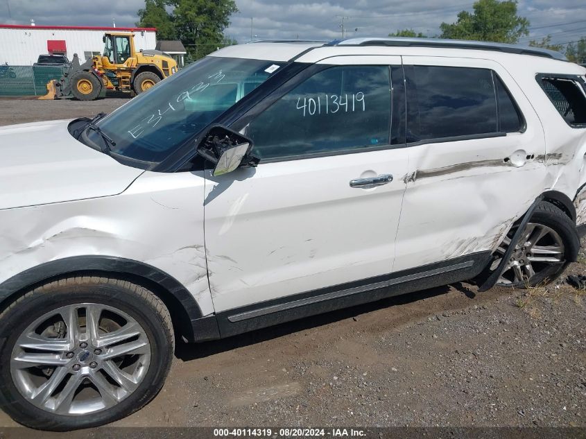 2017 Ford Explorer Limited VIN: 1FM5K8F82HGE34933 Lot: 40114319