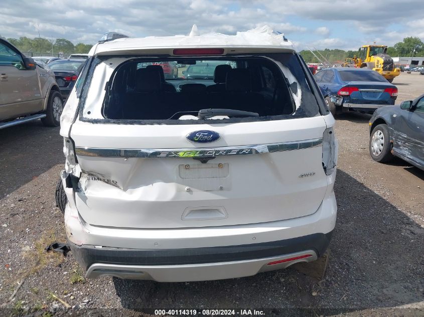 2017 Ford Explorer Limited VIN: 1FM5K8F82HGE34933 Lot: 40114319