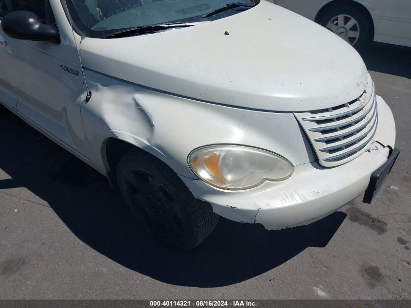 2006 Chrysler Pt Cruiser Touring VIN: 3A4FY58BX6T209063 Lot: 40114321