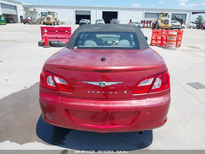 2008 Chrysler Sebring Lx VIN: 1C3LC45K38N219558 Lot: 40114326