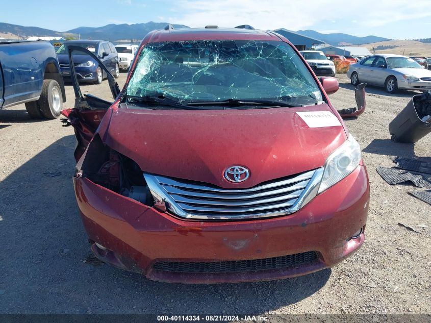 2011 Toyota Sienna Limited VIN: 5TDDK3DC5BS024134 Lot: 40114334