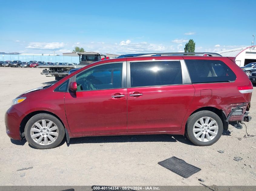 2011 Toyota Sienna Limited VIN: 5TDDK3DC5BS024134 Lot: 40114334